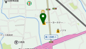 ポッポ三島店の地図画像