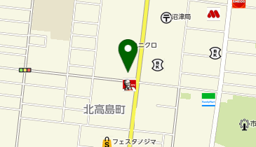 ゆず庵沼津店の地図画像