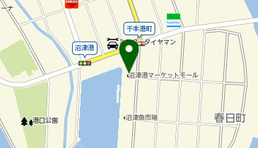 みなとオアシス沼津の地図画像