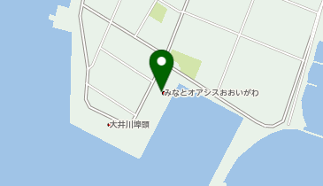 みなとオアシスおおいがわの地図画像