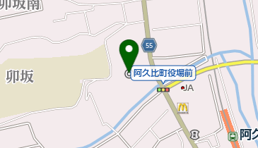 阿久比町役場の地図画像