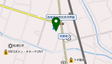 西尾市役所吉良支所の地図画像