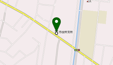 愛西市役所八開支所の地図画像