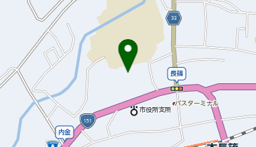 新城市役所鳳来総合支所の地図画像