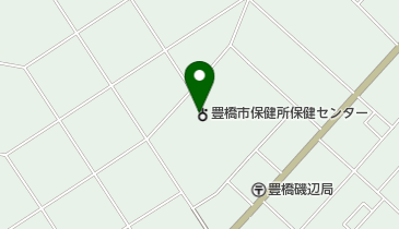 豊橋市保健所・保健センターの地図画像