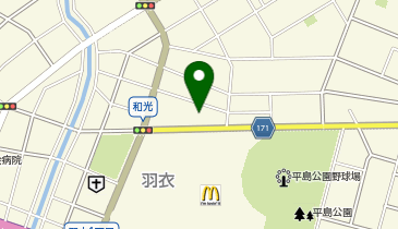 一宮市保健所の地図画像