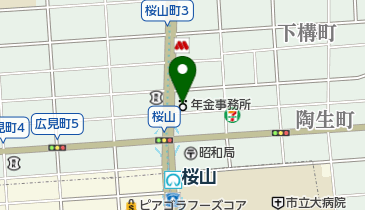 昭和年金事務所の地図画像