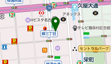 在名古屋タイ王国名誉総領事館の地図画像