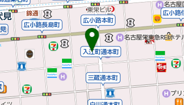 在名古屋オランダ王国名誉領事館の地図画像