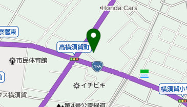 東海市消防署の地図画像