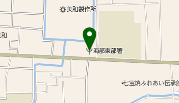 海部東部消防組合消防署の地図画像