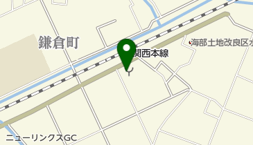 海部南部消防署北分署の地図画像