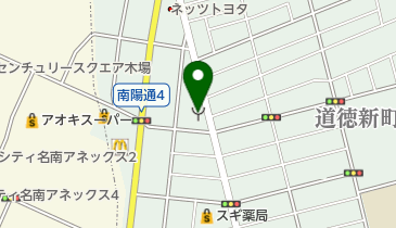 南消防署道徳出張所の地図画像