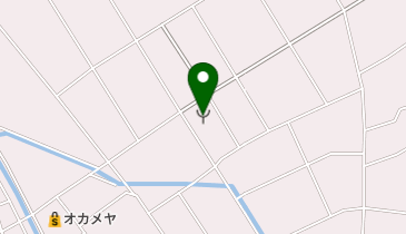 愛西市消防署分署の地図画像