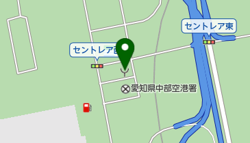 常滑市消防署空港出張所の地図画像