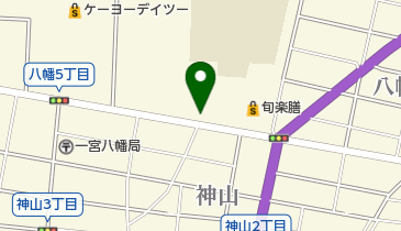 一宮消防署八幡消防分署の地図画像