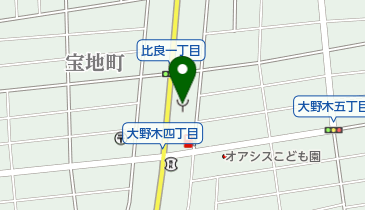 西消防署大野木出張所の地図画像