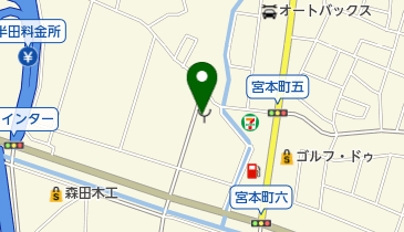 北中部広域事務組合半田消防署成岩出張所の地図画像