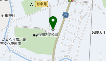 犬山市消防署北出張所の地図画像