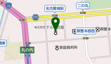 名古屋地方裁判所の地図画像