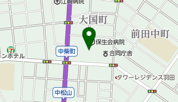 豊橋簡易裁判所の地図画像