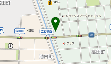 JAF愛知支部の地図画像