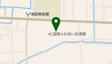 七宝焼ふれあい伝承館の地図画像