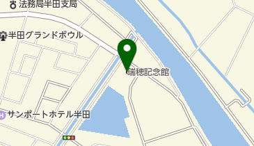 瑞穂記念館の地図画像