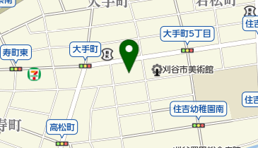 刈谷市中央図書館の地図画像