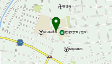 愛知文教女子短期大学附属図書館の地図画像