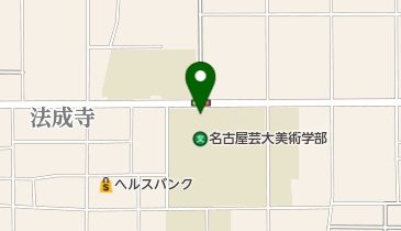 名古屋芸術大学附属図書館西キャンパス図書館の地図画像