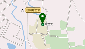 愛知県立大学看護学術情報センター図書館の地図画像