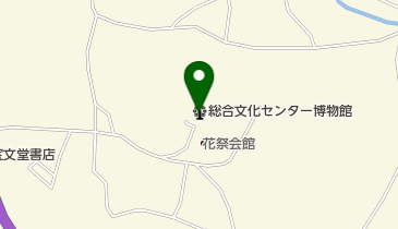 総合文化センター博物館の地図画像
