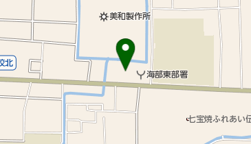 あま市七宝郷土資料館の地図画像