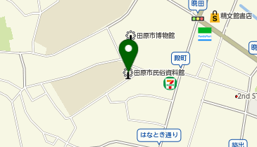 田原市民俗資料館の地図画像