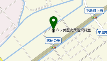 六ツ美歴史民俗資料室の地図画像