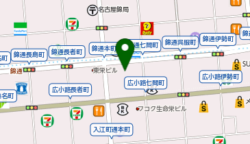 貨幣・浮世絵ミュージアムの地図画像