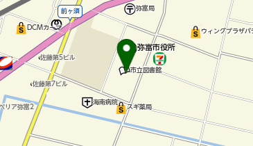 弥富市歴史民俗資料館の地図画像