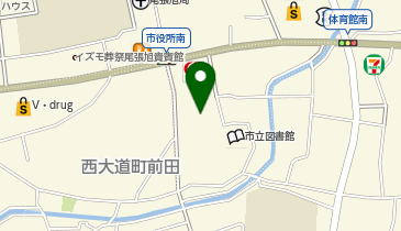 尾張旭市文化会館の地図画像