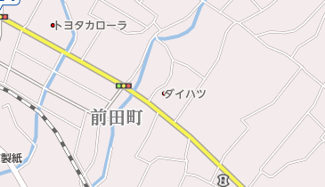 春日井市東部市民センターの地図画像