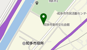 知多市勤労文化会館の地図画像