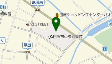 田原文化会館の地図画像