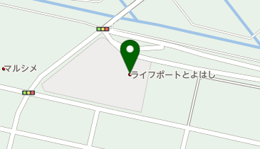 ライフポートとよはしの地図画像