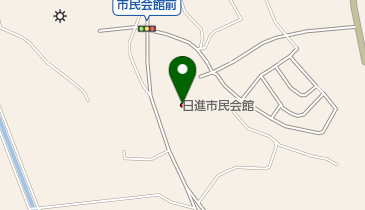 日進市民会館の地図画像