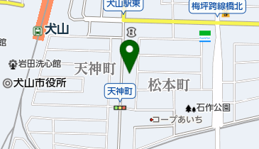 犬山国際観光センターの地図画像