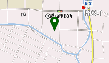 愛西市文化会館の地図画像