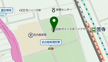 日本ガイシホールの地図画像