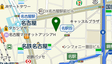 愛知県産業労働センターの地図画像