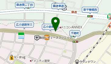 メニコンシアターAoiの地図画像