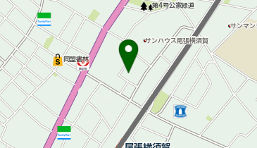 東海市創造の杜交流館の地図画像
